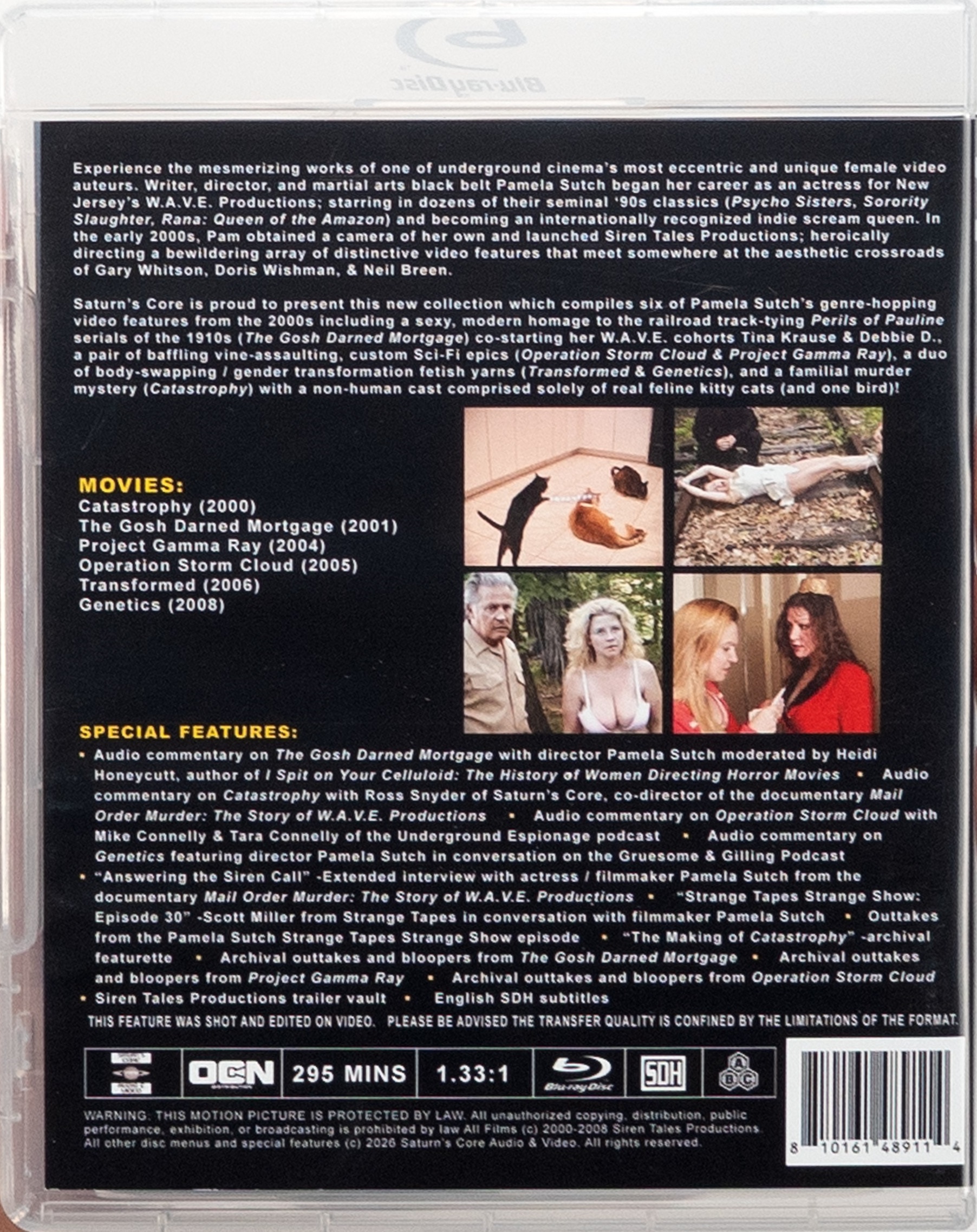 The Stupefying Siren Tales of Pamela Sutch Blu-ray (Slipcover in 