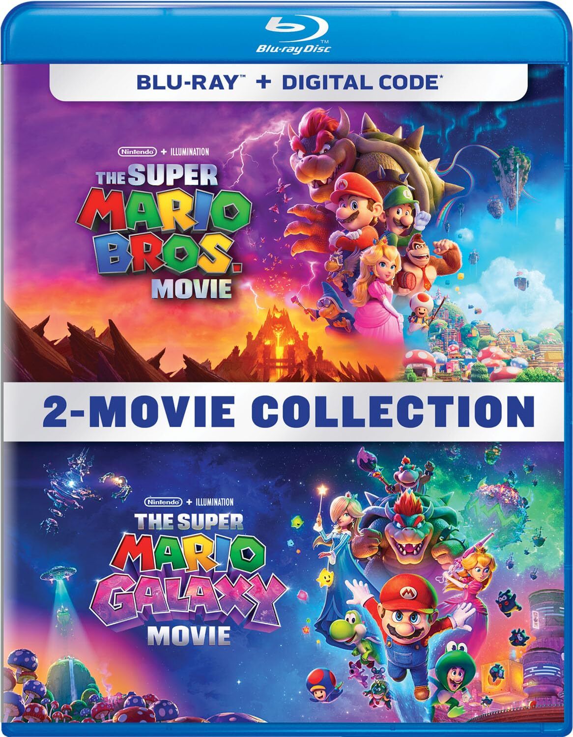 Mary is Out at Night Blu-ray 2枚組 The Super Mario 2-Movie Collection Blu-ray (The Super Mario Bros