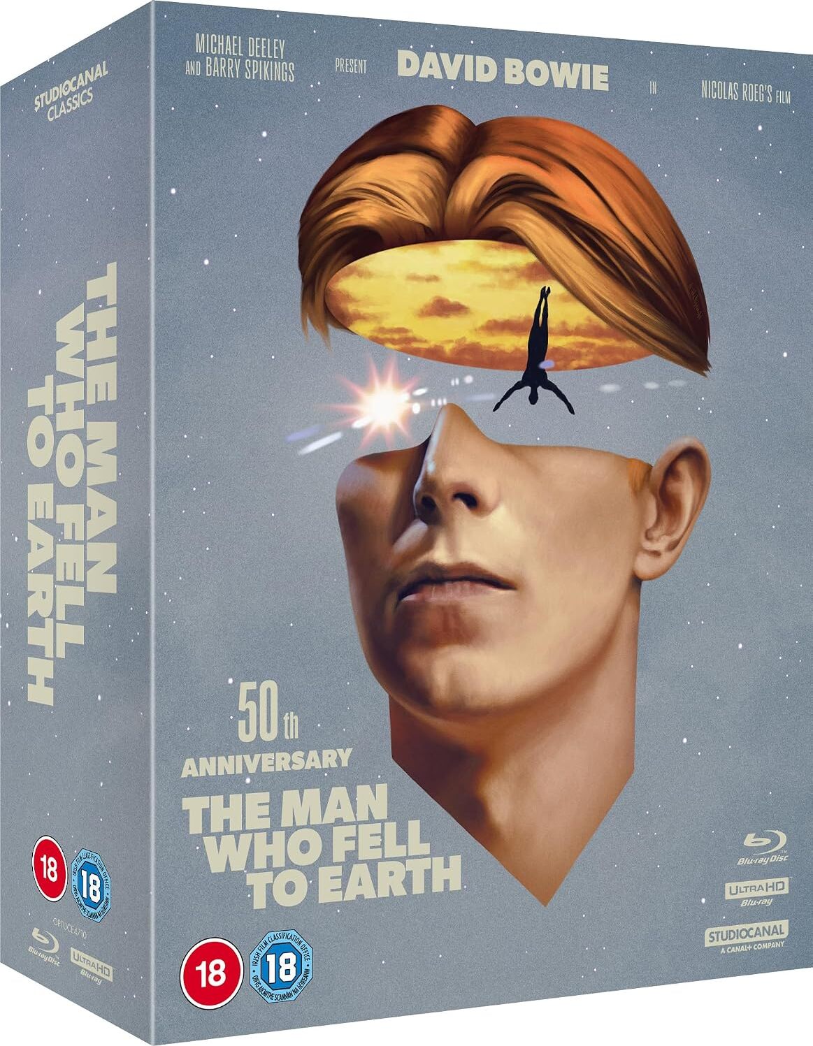 The Man Who Fell to Earth 50th Anniversary 4K Blu-ray