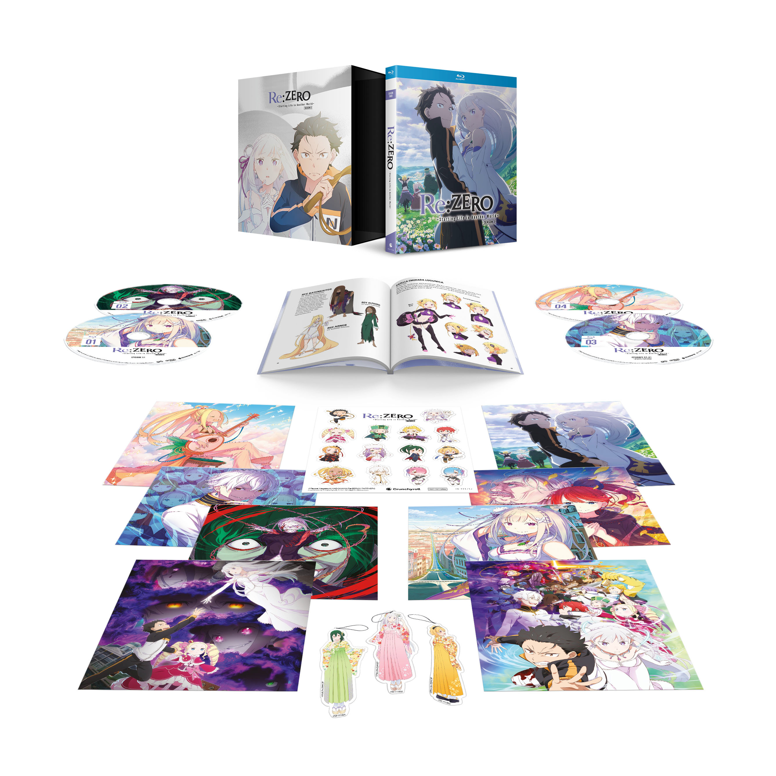 リゼロ BluRay 3rd season Re:Zero Starting Life in Another World 3rd Season Vol.1 Blu-ray+