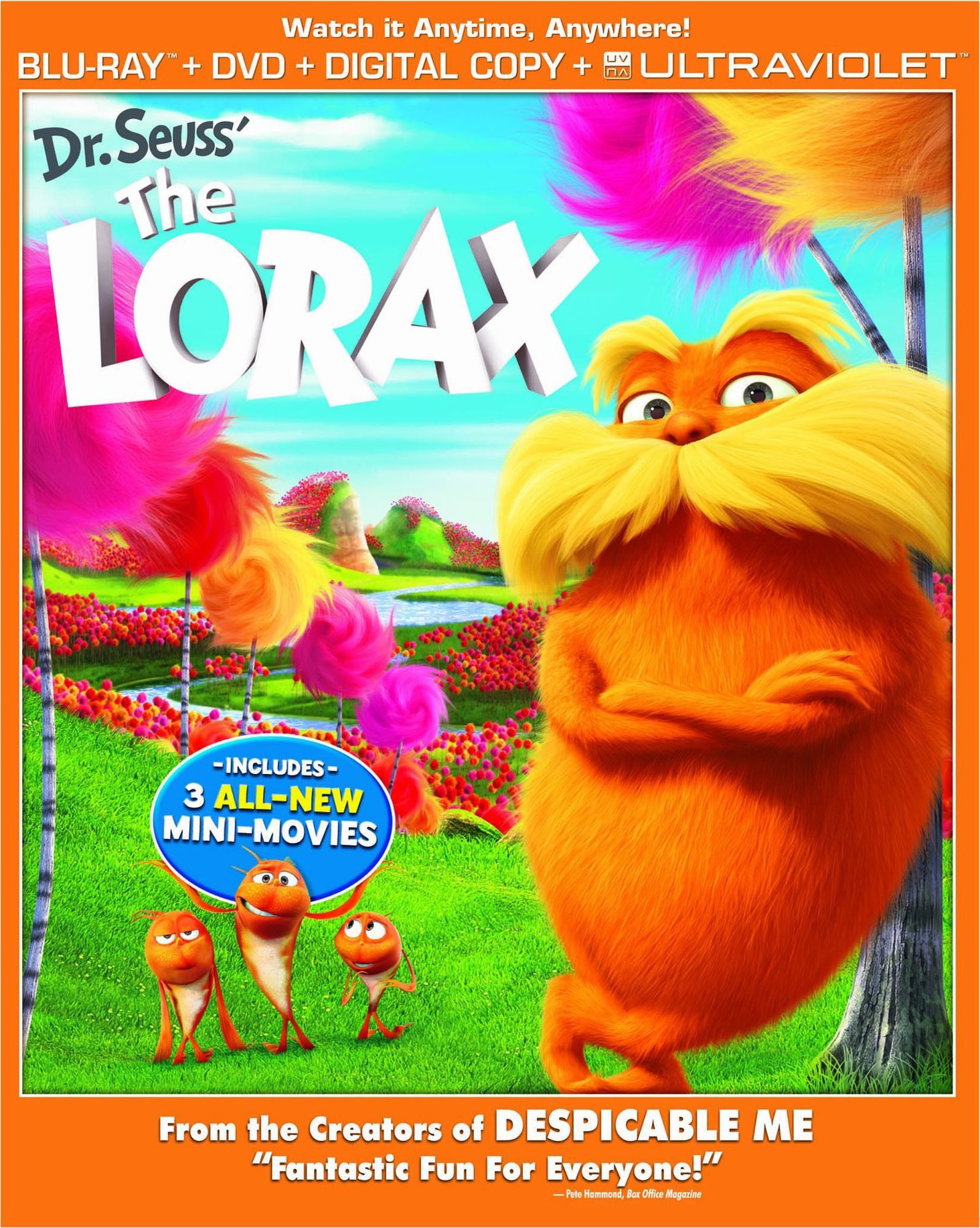 Blu-ray Sales, August 6-12: The Lorax Sits at the Top Spot