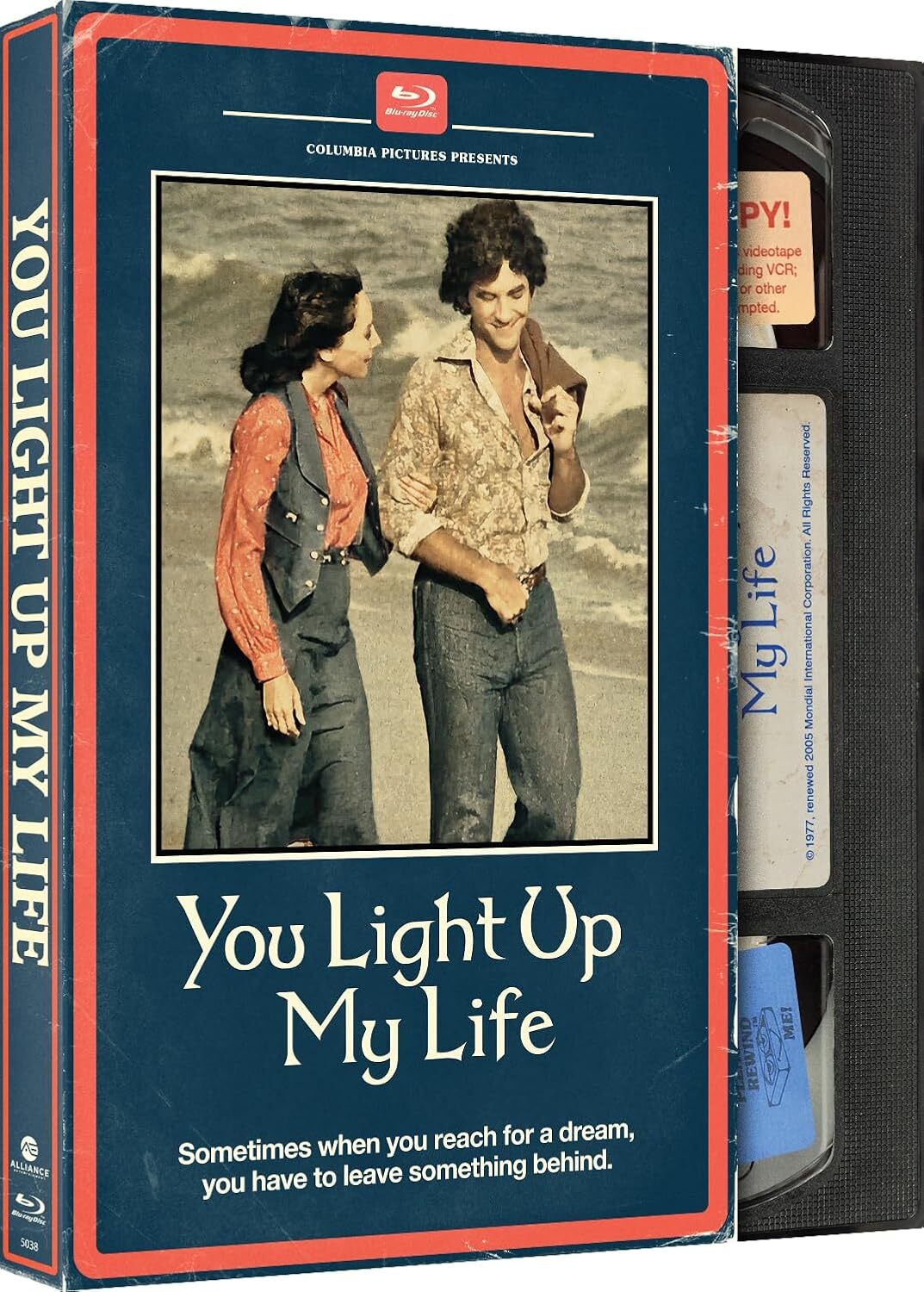 You Light Up My Life Blu-ray (VHS retro packaging)