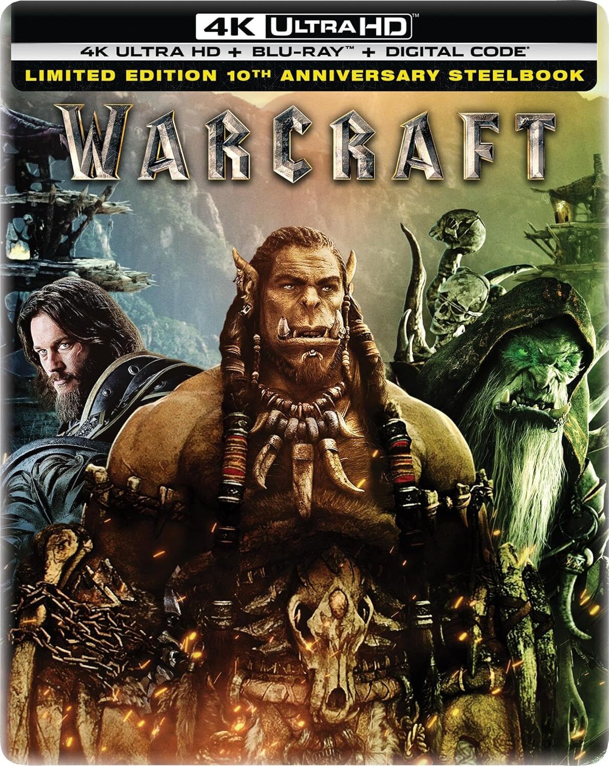 その他 Warcraft [Blu-ray] Warcraft 4K Blu-ray (SteelBook)