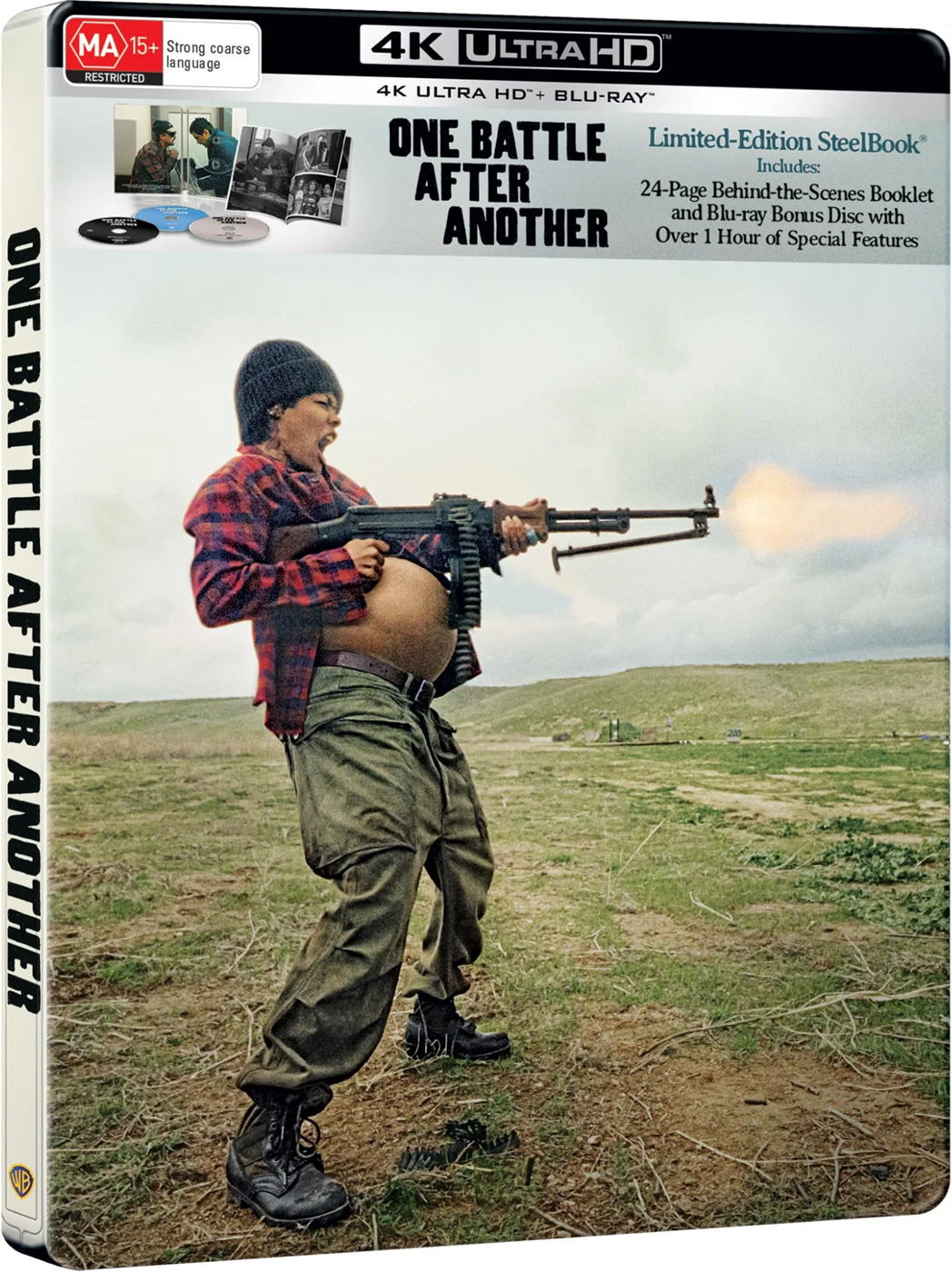 One Battle After Another Blu-ray (JB Hi-Fi Exclusive SteelBook