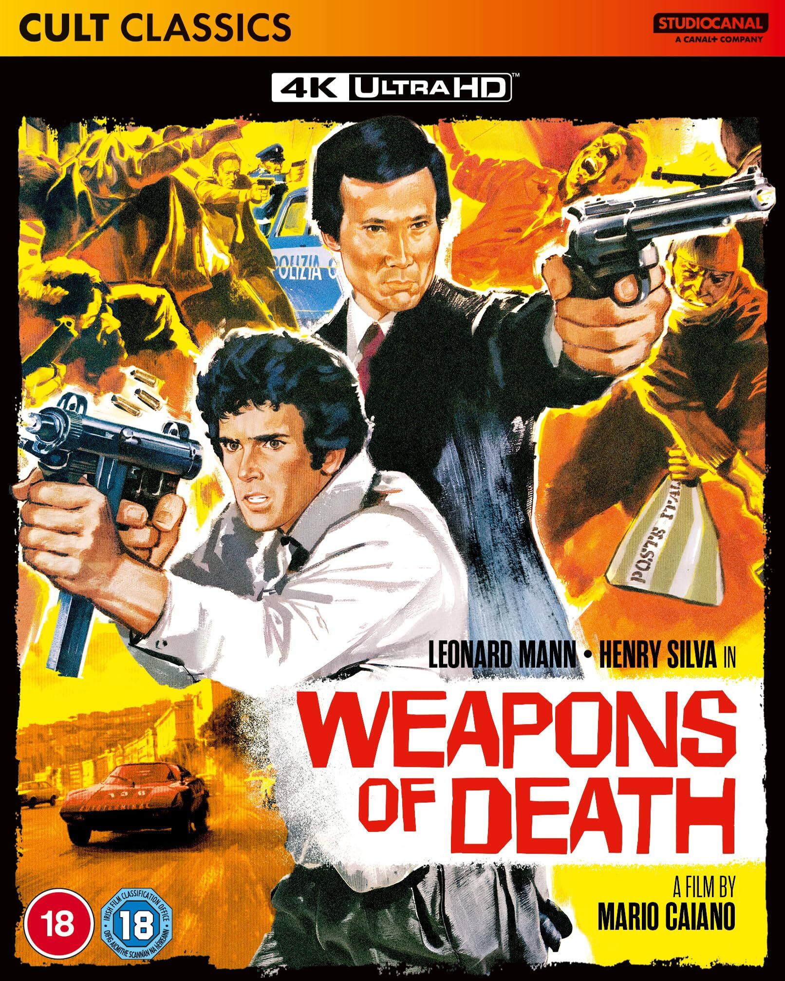 Weapons of Death 4K Blu-ray (Napoli spara!) (United Kingdom)