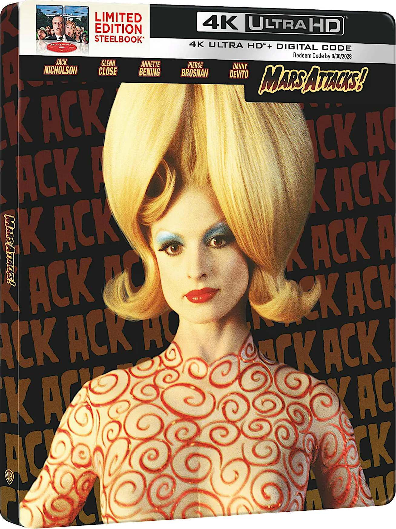 Mars Attacks! 4K Blu-ray (SteelBook)