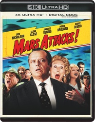 Mars Attacks! 4K Blu-ray (4K Ultra HD + Digital 4K)