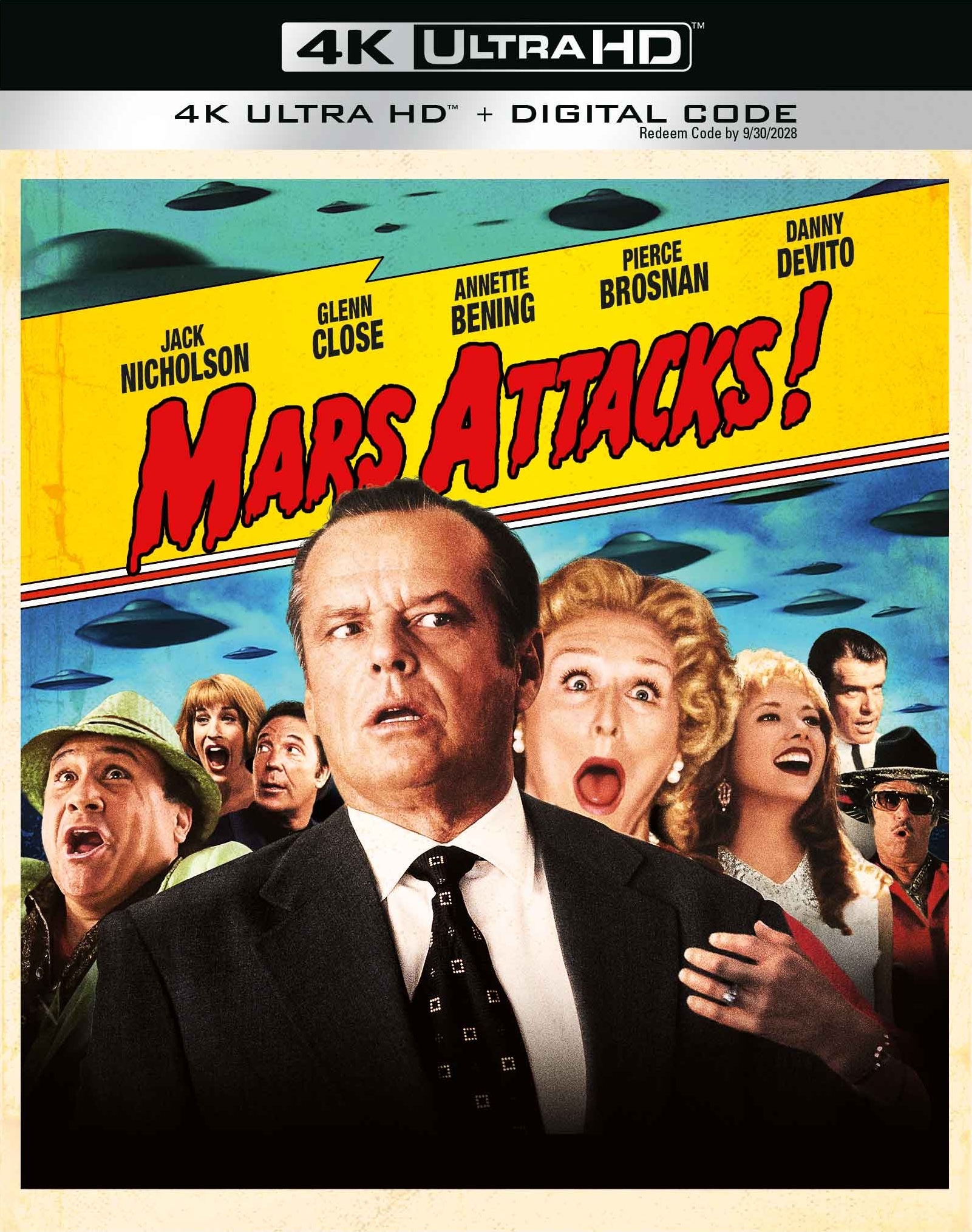 Mars Attacks! 4K Blu-ray (4K Ultra HD + Digital 4K)