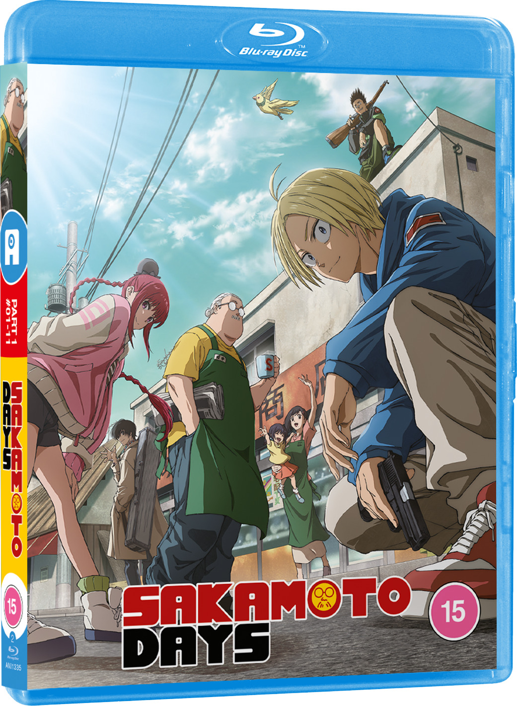 Sakamoto Days: Season 1, Part 1 Blu-ray (United Kingdom)