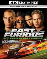 The Fast and the Furious 4K (Blu-ray Movie)