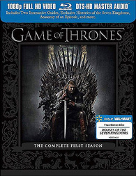 Game of Thrones: The Complete First Season Blu-ray (Wal-Mart