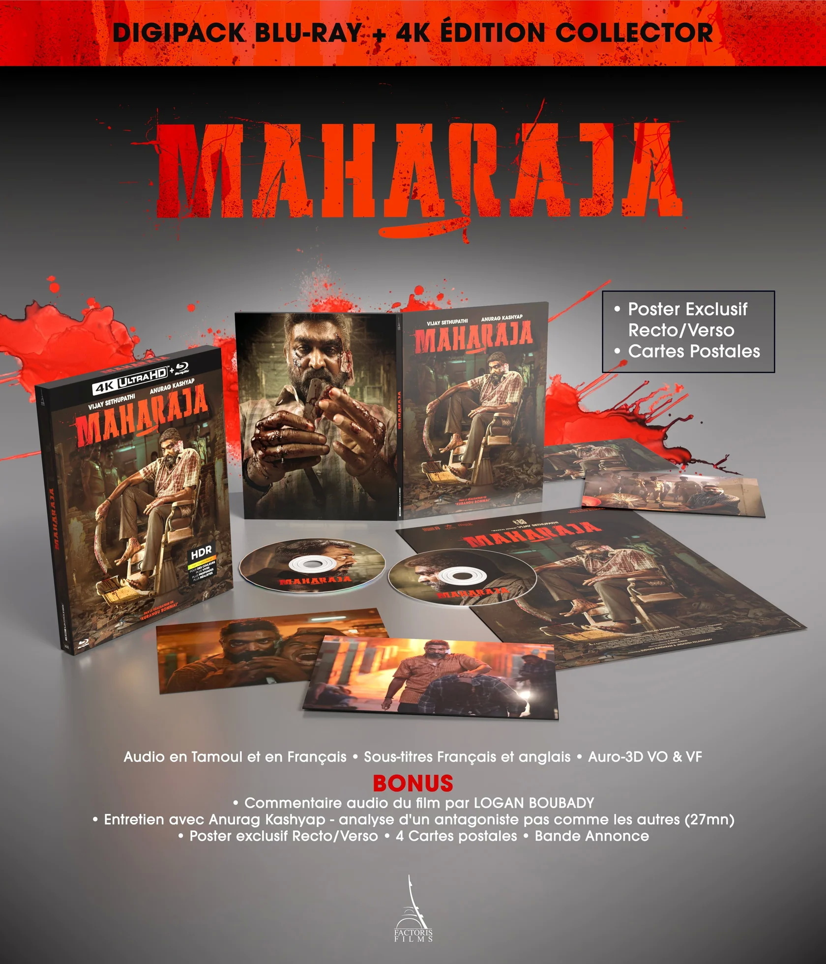 Maharaja 4K Blu-ray (DigiPack) (France)