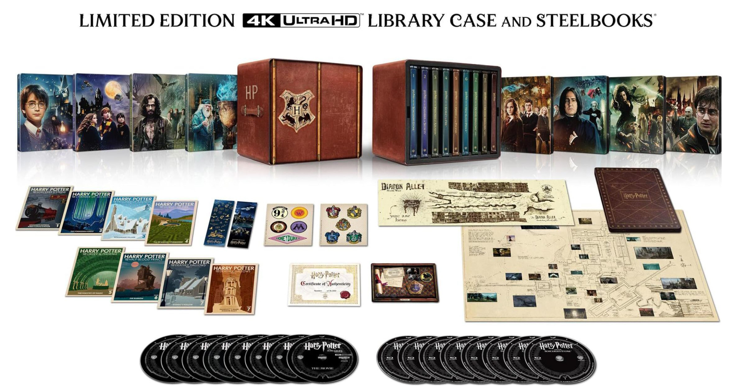 Harry Potter: 8-Film Collection 4K Blu-ray (Amazon Exclusive