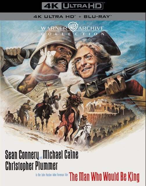 The Man Who Would Be King 4K Blu-ray (Warner Archive Collection)