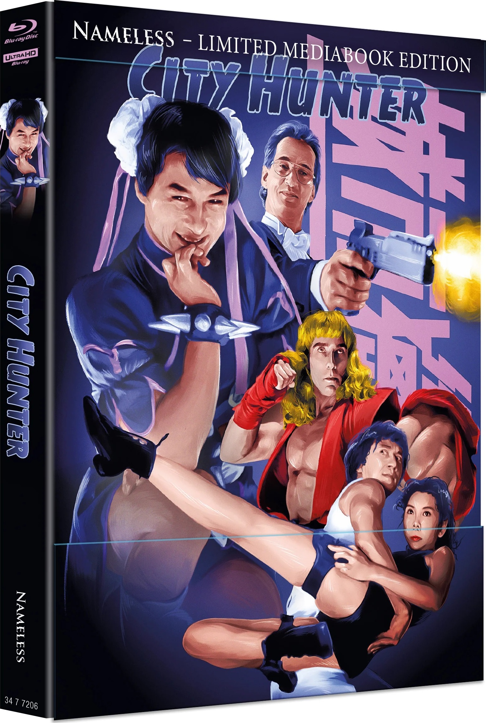 City Hunter 4K Blu-ray (Mediabook) (Germany)