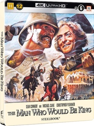 The Man Who Would Be King 4K Blu-ray (SteelBook) (Finland)