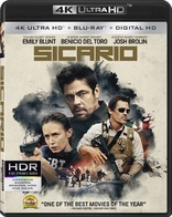 Sicario 4K (Blu-ray Movie)