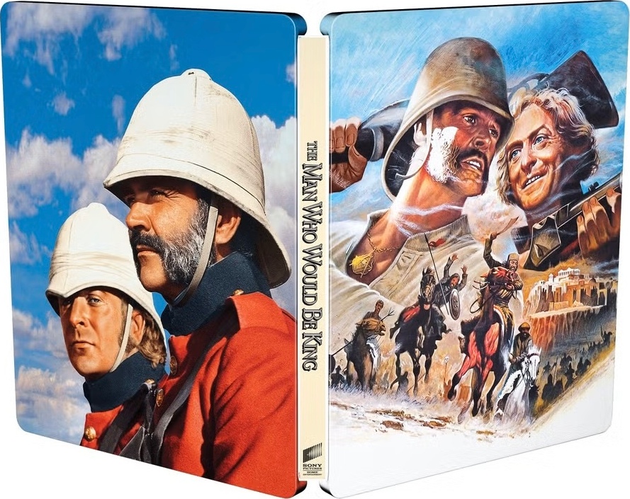 The Man Who Would Be King 4K Blu-ray (SteelBook) (Italy)