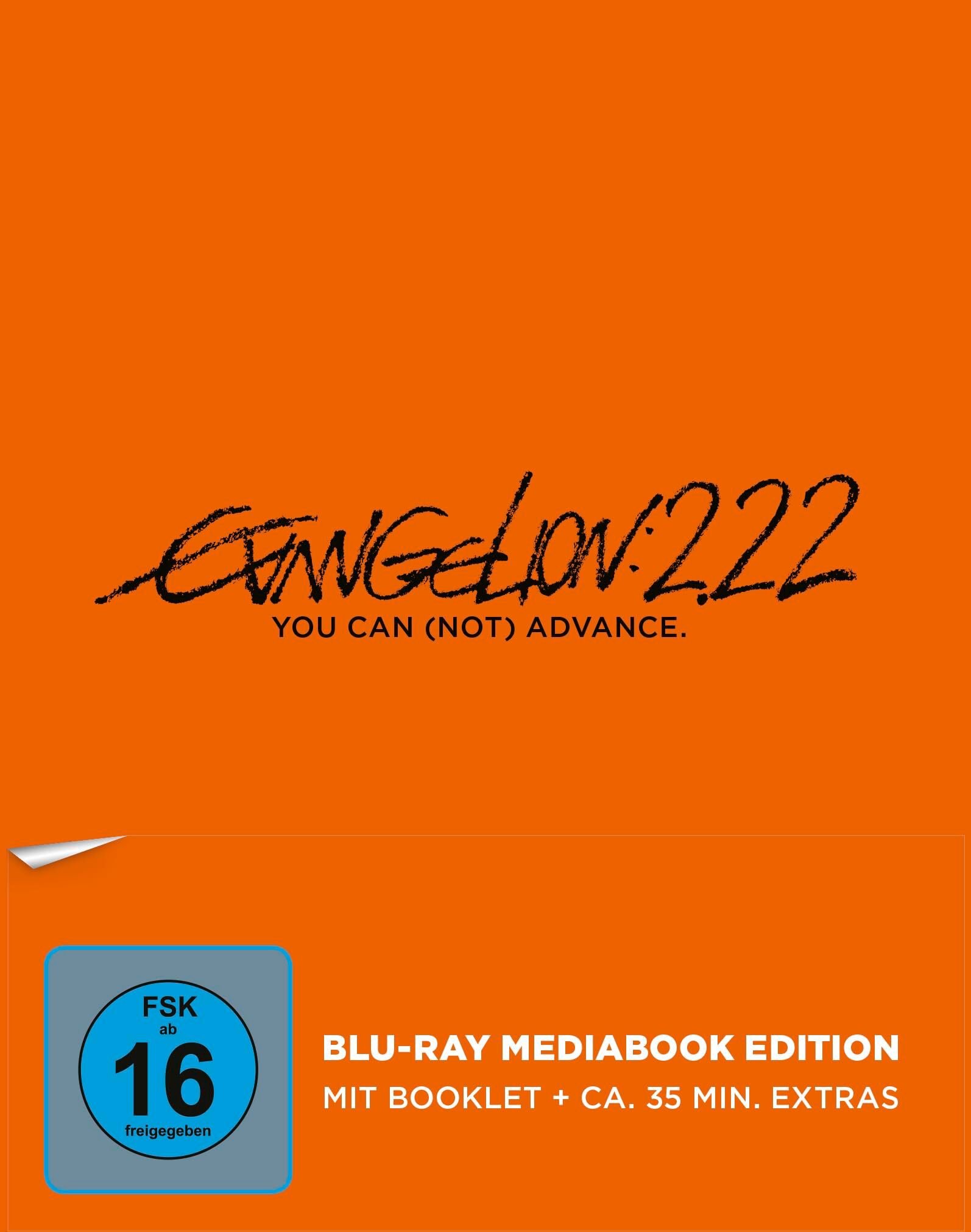 Evangelion: 2.22: You Can (Not) Advance Blu-ray (Mediabook) (Germany)