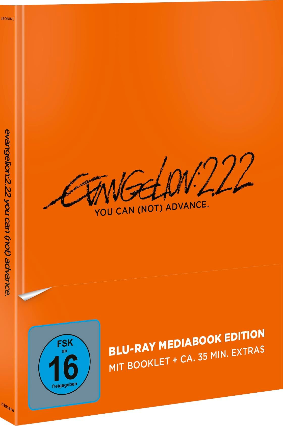 Evangelion: 2.22: You Can (Not) Advance Blu-ray (Mediabook) (Germany)
