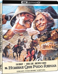 The Man Who Would Be King 4K Blu-ray (SteelBook) (Spain)