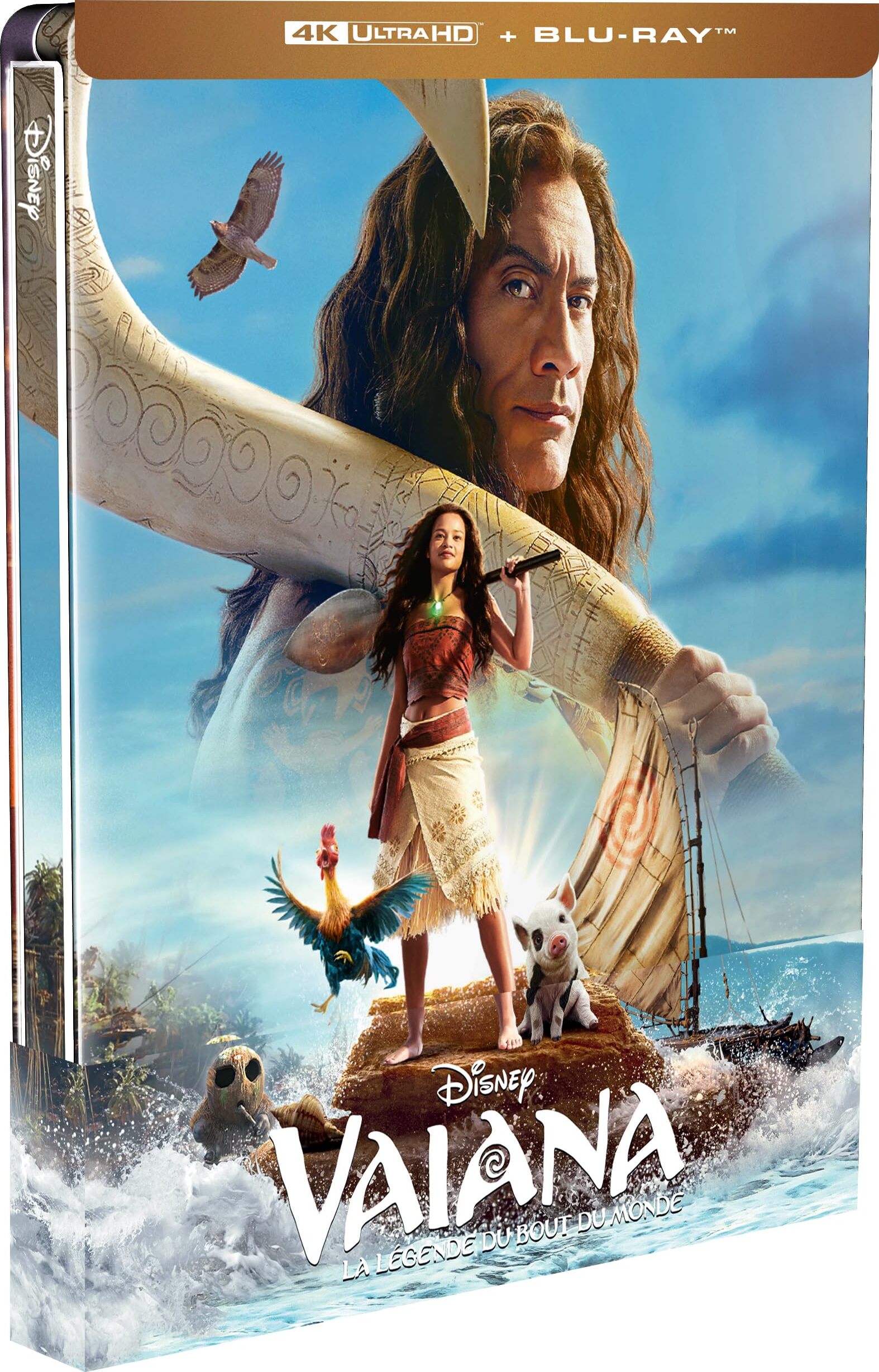 Moana 4K Blu-ray (SteelBook) (France)