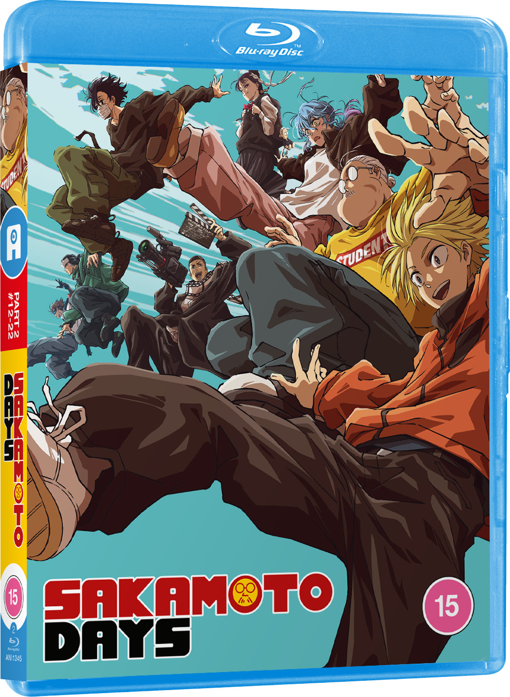 SAKAMOTO DAYS　Blu-ray 1＆2 Sakamoto Days: Season 1, Part 2 Blu-ray (United Kingdom)