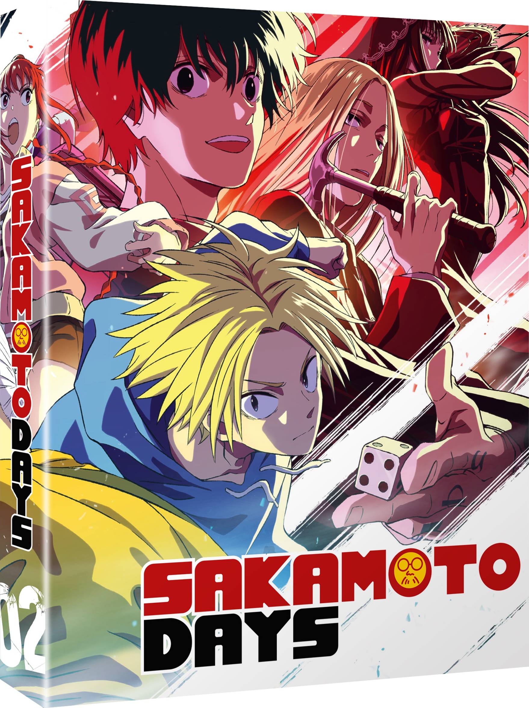 SAKAMOTO DAYS　Blu-ray 1＆2 Sakamoto Days: Season 1, Part 2 Blu-ray (Alltheanime.com Exclusive