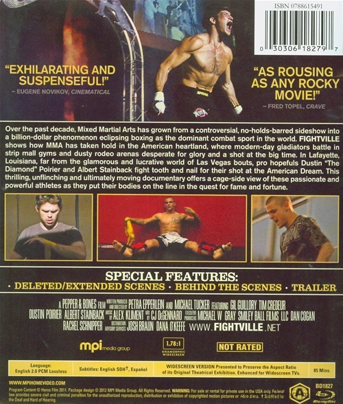 Fightville Blu-ray