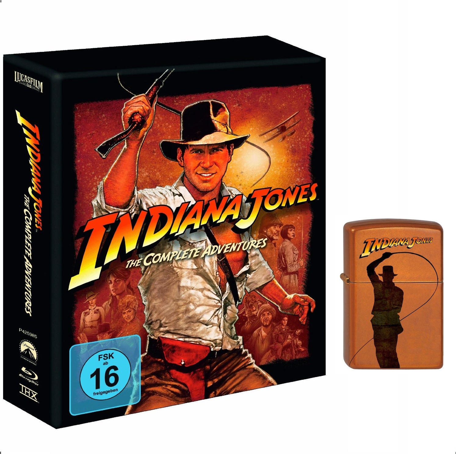 Indiana Jones: The Complete Adventures Blu-ray (Amazon Exclusive