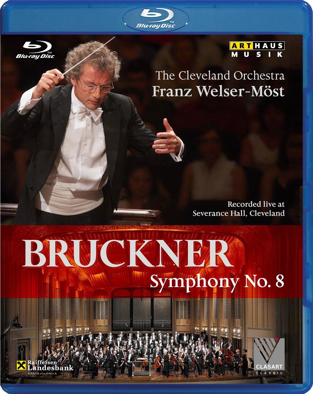 Bruckner: Symphony No. 8 Blu-ray (The Cleveland Orchestra/ Franz