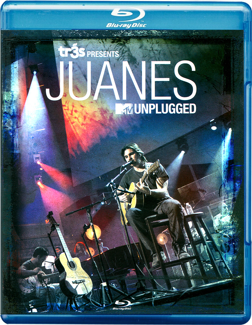 Tr3s presents Juanes MTV Unplugged Blu-ray (Mexico)