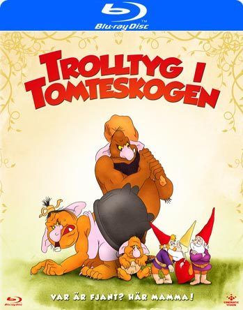 Gnomes Blu ray Trolltyg i Tomteskogen Sweden