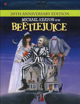 Beetlejuice Blu-ray (20th Anniversary Edition) (Sweden)