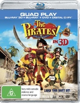 The Pirates! Band of Misfits 3D (Blu-ray Movie)