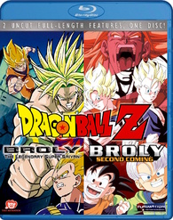 Dragon Ball Z Broly The Legendary Super Saiyan Broly Second Coming Blu Ray
