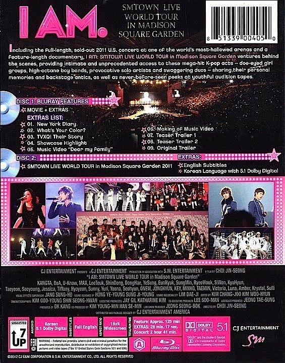 ミュージック I AM: SMTOWN LIVE WORLD TOUR I Am Smtown Live World Tour | eBay
