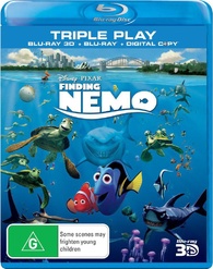 Finding Nemo 3D Blu-ray (Australia)