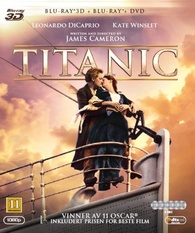 Titanic 3D Blu-ray (Blu-ray 3D + Blu-ray + DVD) (Norway)
