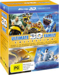 Ultimate 3D Family Collection Blu-ray (Journey 2: The Mysterious Island 3D  / Yogi Bear 3D / The Polar Express 3D / Legend of the Guardians: The Owls  of Ga'Hoole 3D / Happy