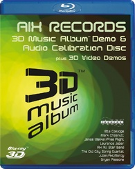 3D Music Album: Demo And Audio Calibration Disc Blu-ray (Blu-ray 3D ...