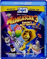 Madagascar 3: Europe's Most Wanted 3D (Blu-ray Movie)