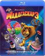 Madagascar 3: Europe's Most Wanted Blu-ray (Мадагаскар 3) (Russia)