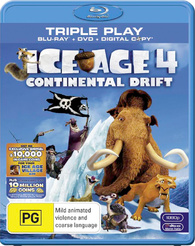 Ice Age Continental Drift Blu Ray