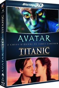 Avatar 3D + Titanic 3D Coffret Blu-ray (Blu-ray 3D + Blu-ray) (France)