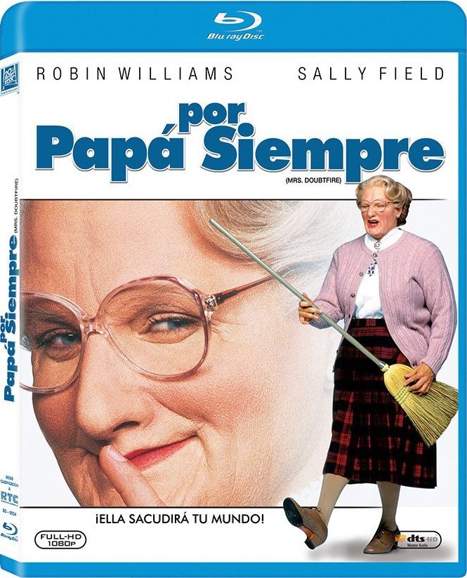 Mrs. Doubtfire (1993) Papá por Siempre (1993) [AC3 2.0 + SUP] [Blu Ray-Rip] [GOOGLEDRIVE*] 60923_front