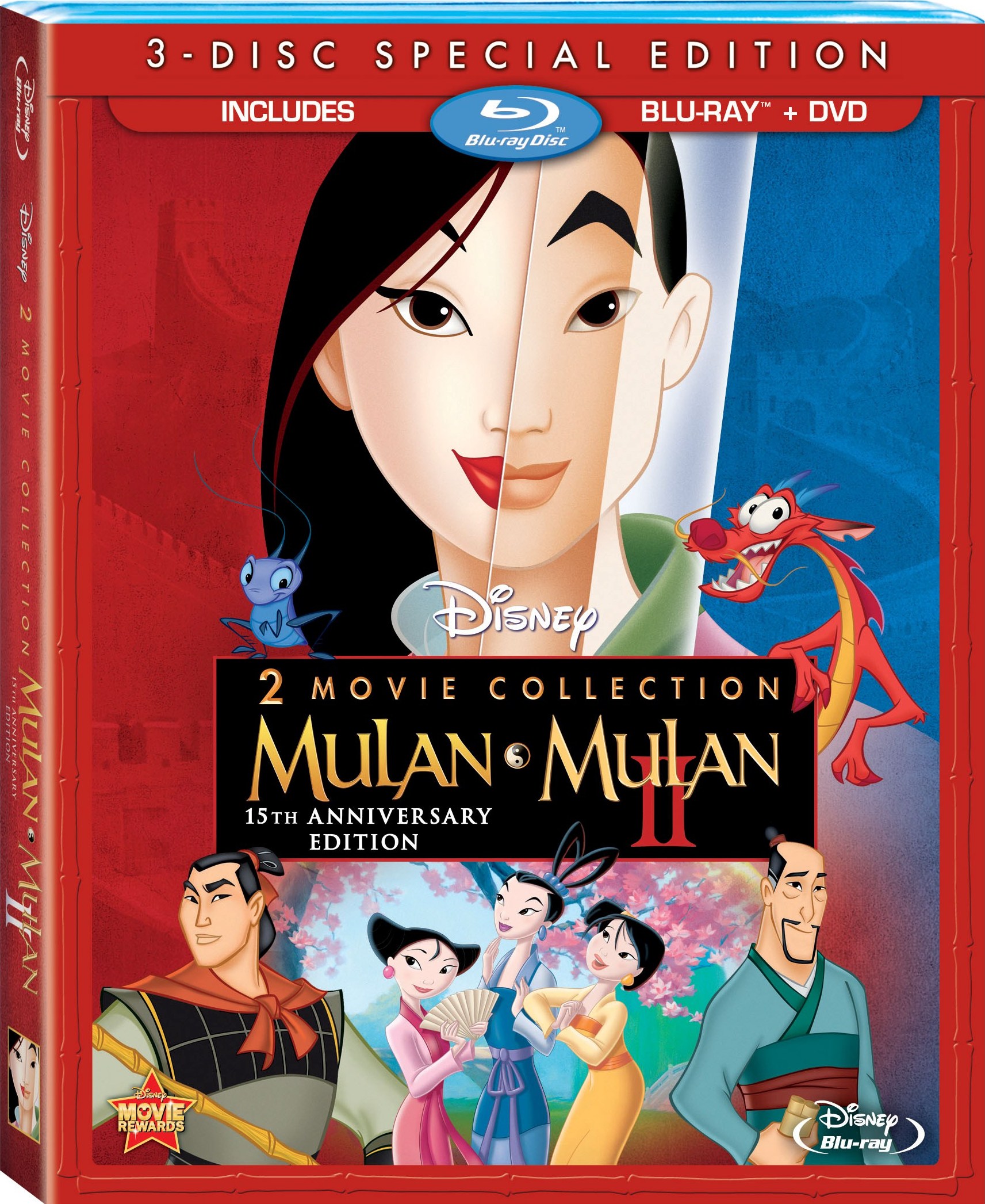 Mulan / Mulan II (1998-2004) Mulan: Colección de 2 Películas (1998-2004) [AC3 5.1 + SUP/SRT] [Blu Ray-Rip]  62074_front