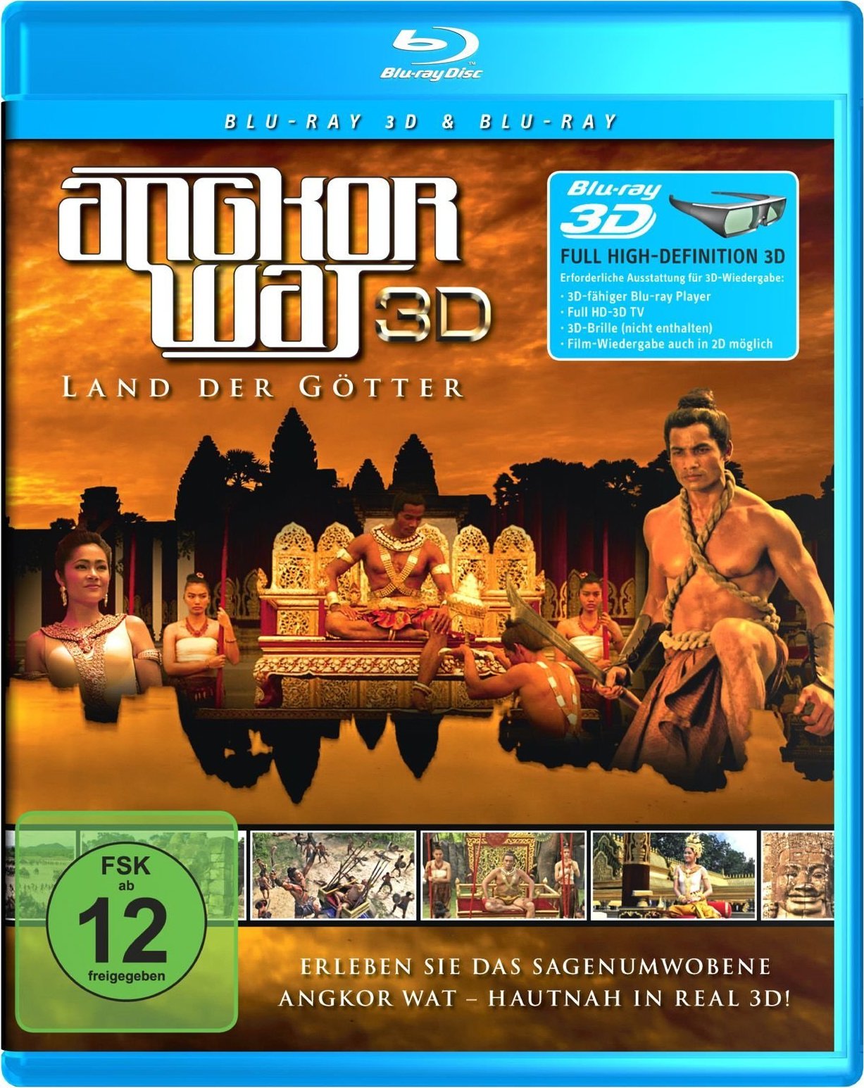 Kanon bijeenkomst Met pensioen gaan Angkor Wat 3D - Land Der Götter Blu-ray (Angkor: Land of the Gods 3D)  (Germany)