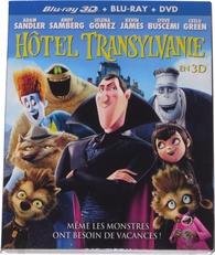 Hotel Transylvania 3D Blu-ray (Hôtel Transylvanie 3D) (France)