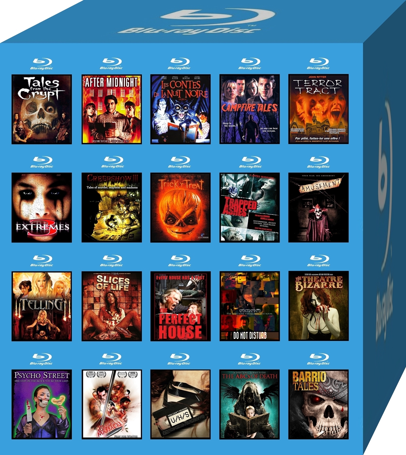 Horror Films on sale on Blu-Ray